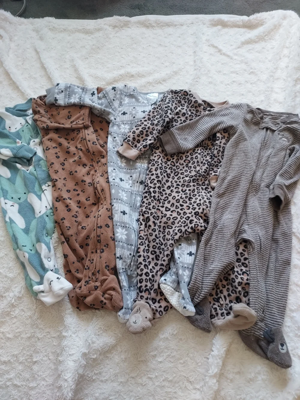 BUNDLE (18 pcs) 6-9mo Mixed Baby Boy Clothing Lot Cool Weather Grandma's House